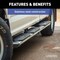 Luverne Regal 7 Polished Stainless 93 Oval W2W Steps Select Ford F250 F350 F450 477093-401733 - alternate 5